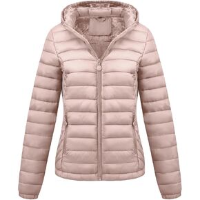 Bellivera Women's Quilted Lightweight Jacket Puffer Coat Women Bubble for Spring and Winter in Saudi Arabia