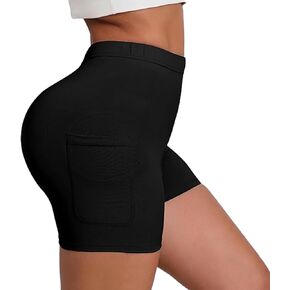 Gym Shorts for Women Scrunch Butting Lifting Tummy Control Biker Shorts with Pockets High Waist Yoga Booty Workout in Saudi Arabia
