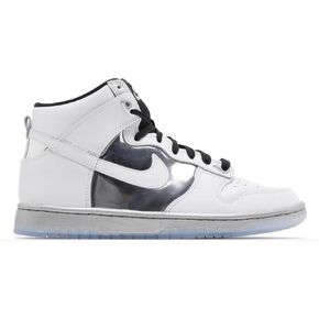 Nike Women's Dunk HIGH SE White/Metallic Silver DX5928 100 (US Footwear Size System, Adult, Women, Numeric, Medium, 5.5) in Saudi Arabia