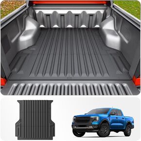 حصيرة سرير الشاحنة متوافقة مع 2023 2024 2025 2026 Chevy Colorado GMC Canyon 5FT Bed Mat TPE جميع الأحوال الجوية بطانة السرير 2024 Chevy Colorado GMC Canyon Accessories (حصيرة سرير الشاحنة) in Kuwait