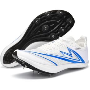 Track and Field Shoes Kids Spikes Sneakers Full-Length Carbon Plate Track Race Jumping Sneakers Girls Professional Running Tarck Spikes Shoes Boys in Saudi Arabia