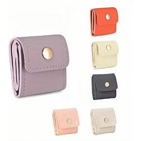 6 Pack Mini Jewelry Travel Case, Leather Foldable Organizer Pouch for Earrings Necklaces Rings, Portable Jewelry Bag for Women Girls in Saudi Arabia