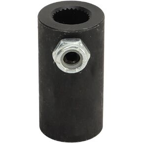 Black Steering Joints 9/16" - 26 Spline To 3/4" Dd U Joint Shaft, 9/16 26 Spline To 3/4 Round Coupling, High Strength Responsive Steering Shaft Coupling for Vega in Saudi Arabia
