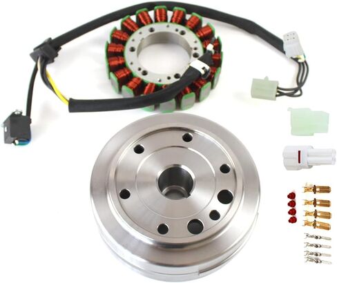 Flywheel Kit Stator and Gasket 32101-38F01 for Arctic Cat 400 ATV Eiger 2002-2007 Automatic Direct OE Replacement in Saudi Arabia