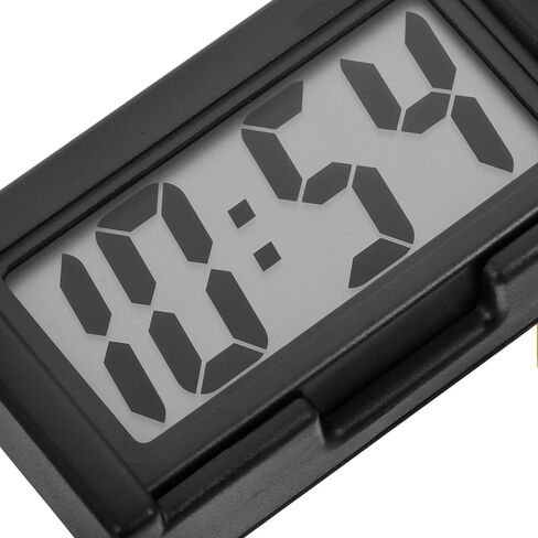 POPETPOP Car Dashboard Digital Clock Mini Auto Clock Small Vehicle for Car Interior Decoration with Adhesive for Truck and Auto Dash in Saudi Arabia