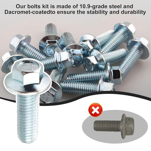 551696 Exhaust Manifold Bolts, for GM 12617944 Exhaust Manifold Gasket, LS Exhaust Header Bolts for All GM LS & LT Series Engines 1997-up (12 Pcs) in Saudi Arabia