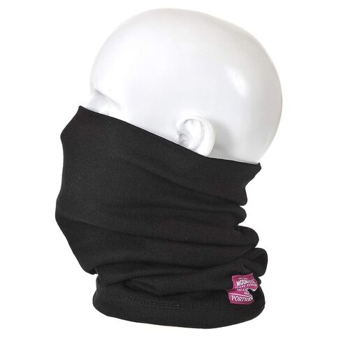 Portwest FR19 Flame Resistant Antistatic Neck Tube Navy in Saudi Arabia