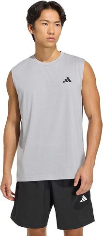 adidas Mens Workout Essentials Feel Ready Sleeveless T-Shirt in Kuwait