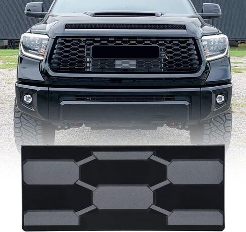DOOD Front Grille Sensor Cover for toyotaTundra 2018 2019 2020 2021 Trd Pro Tundra Radiator Grill Garnish TSS Front Sensor Cover Replace 53141-34010 in Kuwait