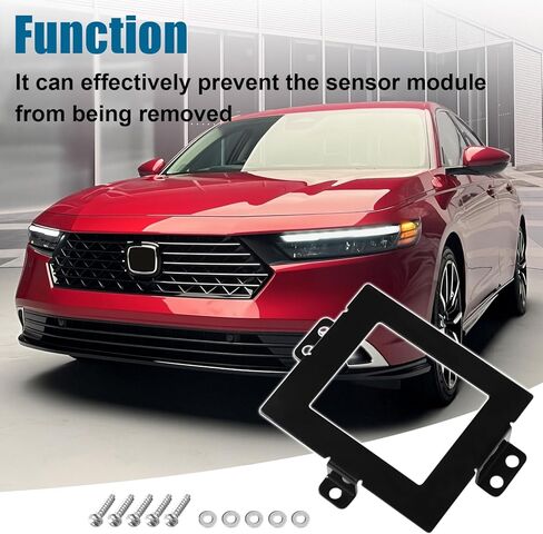 غطاء حماية لمستشعر الرادار الأمامي متوافق مع Honda Accord 2023 2024 2025، ملحقات دعامة حماية ضد السرقة بمستشعر الرادار in Kuwait
