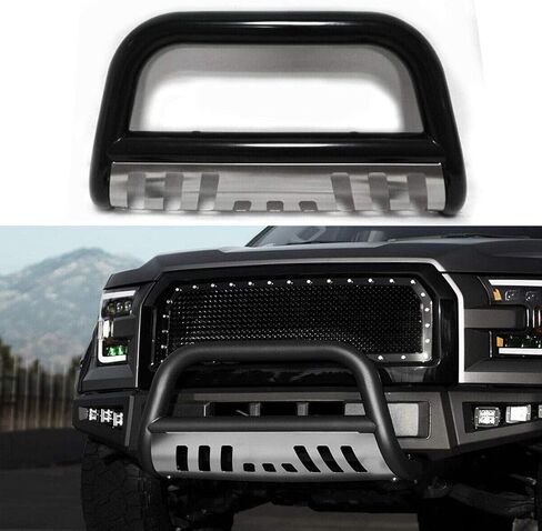 MOTORHOT 3" Bumper Bull Bar Grille Guard Skid Plate Compatible with 2003-2020 Ford Expedition and 2003-2020 Ford F-150 and 2005 2007 2020 Lincoln Mark LT and 2003-2020 Lincoln Navigator in Saudi Arabia