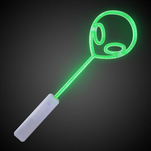 Windy City Novelties 18"" LED Alien Wand - Green Light-Up Space Toy for Kids and Adults - Cosmic Adventure Accessory in Saudi Arabia