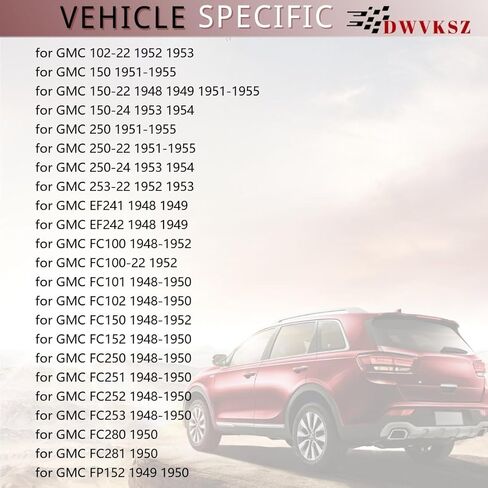 غطاء المبرد يحل محل # 3EG14، 77511 لـ GMC 250 4.1L 1954 1955، لـ FC100-22 3.7L 1952، لـ GMC PM150-22/ PM150-24 4.1L 1954، (1x) in Kuwait