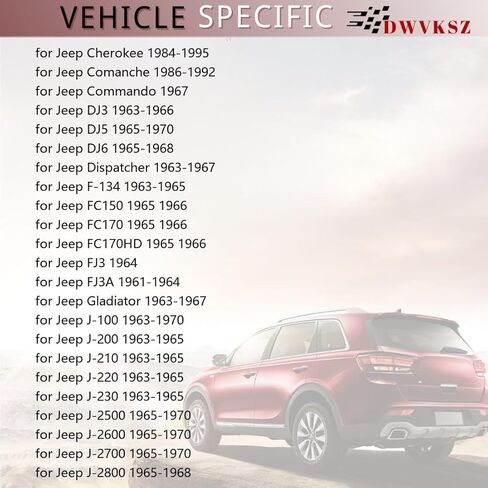 غطاء المبرد يحل محل # C1UZ8100A، 861852 لسيارة جيب ديسباتشر 2.2L 1963 1964 1965 1966 1967، لسيارة جيب جلاديتور 3.8L 1963 1964 1965 1966 1967، (1x) in Kuwait