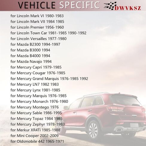 غطاء المبرد يحل محل # F4TZ8100B، 22583309 لفورد فيرمونت 2.3L 1978 1979 1980 1981 1982، لنكولن فرساي 5.0L 1977 1978 1979 1980، (1x) in Kuwait
