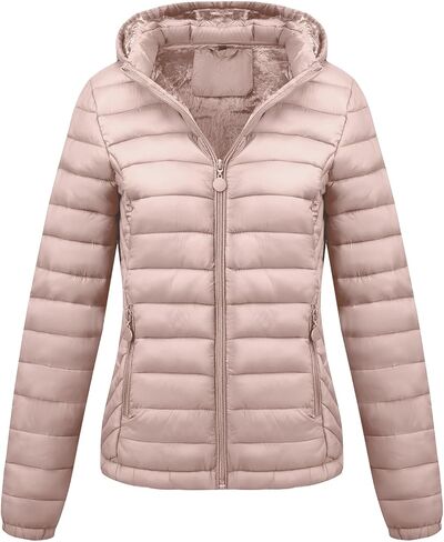 Bellivera Women's Quilted Lightweight Jacket Puffer Coat Women Bubble for Spring and Winter in Saudi Arabia