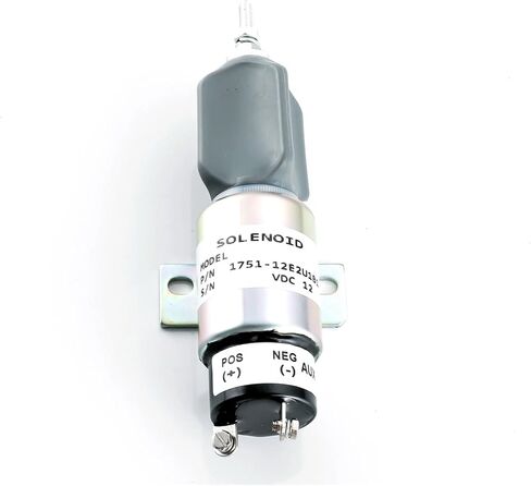 Fuel Shut Off Solenoid 1751-12E2U1B1 SA-4984-12 1751-12E2U1B1S Replacement for 2001 2003 Genie Lift Stop solenoid 12VDC in Saudi Arabia