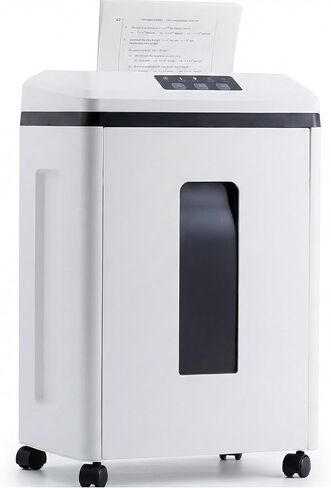 Heavy Duty Paper Shredder: 7 Sheets P-7 Ultra Micro-Cut 3/64''*5/64'' Shreds Credit Cards & CDs 30 Min Continuous Run 6-Gallon Bin High-Security Commercial for Home Office Business Bank in Saudi Arabia