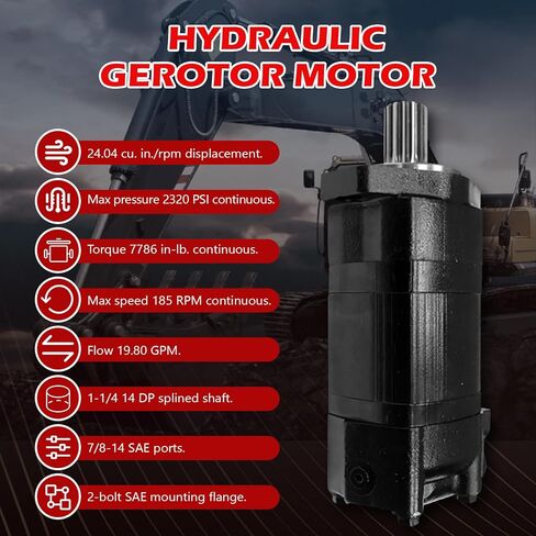 Hydraulic Motor 104-1819-006 1041819006 104-1819 1041819 for Eaton Char-Lynn 2000 Series in Saudi Arabia
