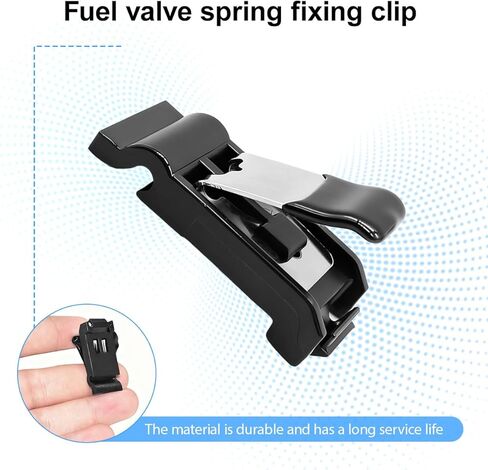Car Fuel Gas Door Spring Clip, Vehicle Gas Tank Door Cover Spring Clamp Repair Replace, Automotive OEM# 77360-35040 Repacement Accessories, Compatible with RAV-4 2019-2021 in Saudi Arabia