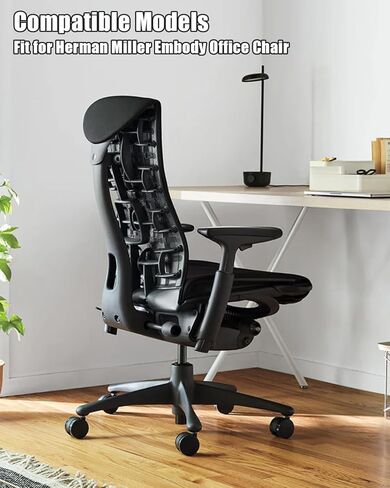 Arm Pad Caps Fit for Herman Miller Embody Office Chair, Arm Rest Caps for Adjustable Arms, Ergonomic Desk Chair Accessories, 1 Pair in Kuwait