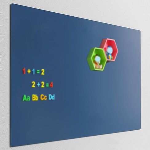 Self-Adhesive Writing Board Film Magnetic Whiteboard Adhesive Paper Roll Multicolor Multiple Sizes Customizable Width 47.2 Inches 120 cm in Saudi Arabia