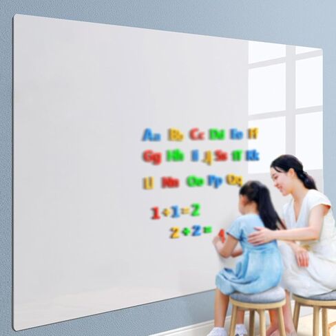 Self-Adhesive Writing Board Film Magnetic Whiteboard Adhesive Paper Roll Multicolor Multiple Sizes Customizable Width 47.2 Inches 120 cm in Saudi Arabia