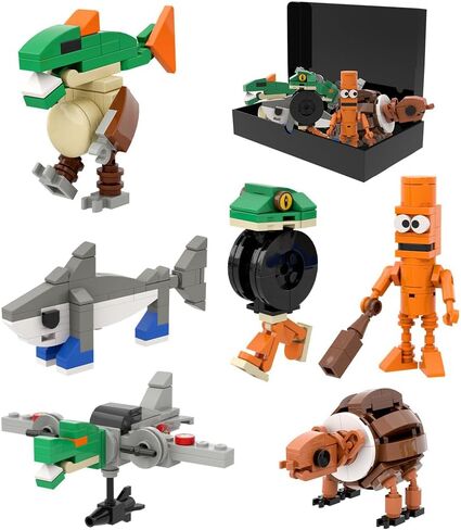 290 قطعة من اللبنات الإيطالية لبنات البكر-6 في 1 تونغ تونغ ساهور ، ألعاب تعفن الدماغ ، ألعاب البناء التعليمية ، الأعمار ، هدية مثالية لعيد ميلاد الهالوين (مع صندوق هدايا) in Kuwait