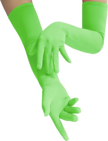 قفازات أوبرا مطاطية من Islis Spandex للحفلات التنكرية والهالوين وإكسسوارات الأزياء التنكرية in Kuwait