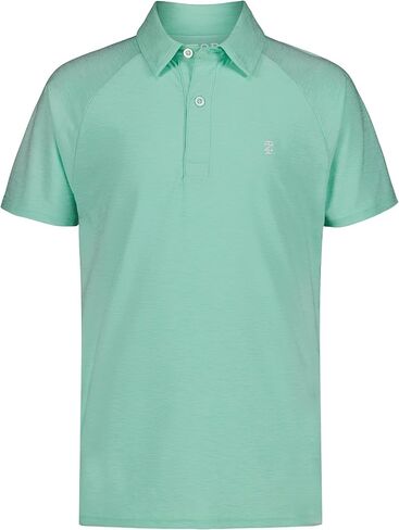 IZOD Boys' Short Sleeve Performance Stripe Polo Shirt in Saudi Arabia