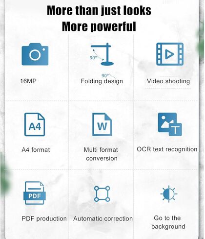 كاميرا مستندات بدقة 4K بدقة 16 ميجابكسل، تحويل Word PDF، كاميرا ويب فائقة الدقة للبث المباشر، التدريس عن بعد، مؤتمرات الويب، لنظام التشغيل OS X Windows OBS Android، تعديل متعدد الزوايا in Saudi Arabia