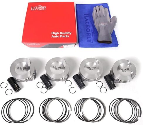 مجموعة المكابس والخواتم STD Φ82.5mm Φ23mm For VW GTI Audi A4 A5 Q5 2.0 TSI 06L107065R in Kuwait