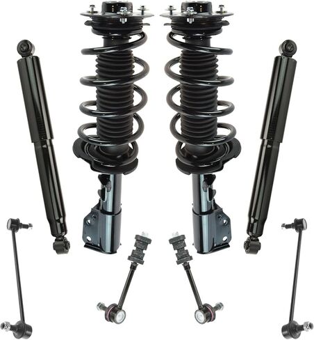 Front Strut Spring Assembly, Rear Shock Absorbers and Sway Bar End Links 8 Piece Suspension Kit Set for 2003-2018 Toyota 4Runner / 2007-2014 Toyota FJ Cruiser in Kuwait
