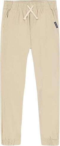 Nautica Boys Pull-on Twill Jogger Pant, Drawstring Closure in Saudi Arabia