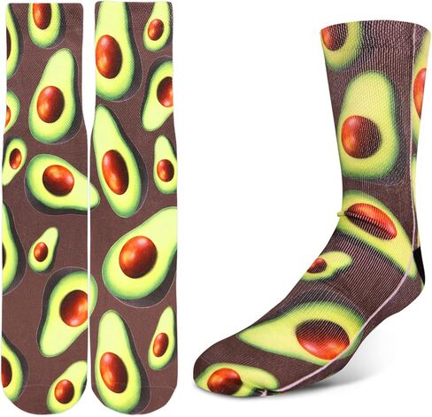 Benefeet Sox Mens Crazy 3D Printed Socks,Funny Birthday Gifts for Him,Weird Silly Crew Socks for Men,Father,Teens,Boys,Son in Kuwait