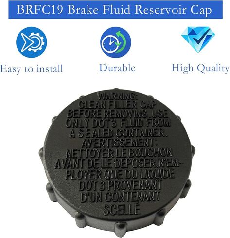 Brake Master Cylinder Fluid Reservoir Cap,BRFC19 fit for F-150 2015-2019 for Ford Expedition2018-2021 Replace FL3Z-2162-A FL3Z2162A in Saudi Arabia