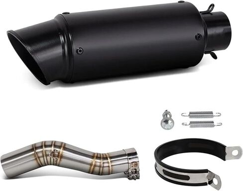 أنبوب عادم السباق الرياضي سهل الانزلاق على خط الدراجة النارية مع كاتم صوت المشروع لـ CBR250RR CBR250 RR 2017-2022 2023 2024(Style C) in Kuwait