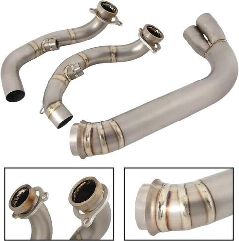 Slip On For CFMOTO 800MT 800 MT CF 800-5A 2021 2022 Motorcycle Exhaust Escape System Titanium Alloy Front Connecting Link Pipe in Saudi Arabia