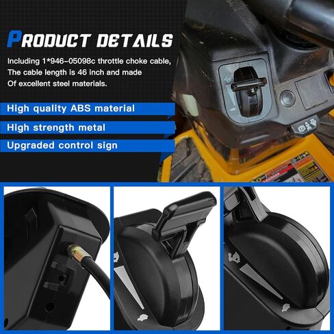 ترقية 946-05098c خنق كابل لشبل كاديت XT1 LT46 LT50 GT50 GT54 ST54 XT2-LX50 ST54 LT54 LX46 خنق كابل الجمعية استبدال 946-05098a 946-05098b 746-05098a in Saudi Arabia
