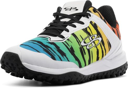Boombah Viper Men's Turf Shoes - Tiger - Multiple Color Options - Multiple Sizes in Saudi Arabia