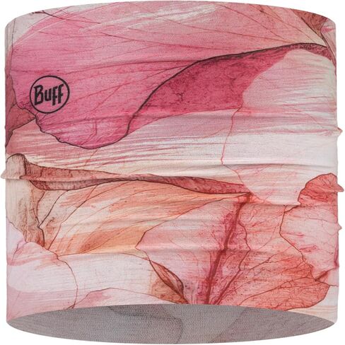Buff CoolNet UV Half Neck Gaiter, UPF 50 Sun Protection, Breathable, Cooling Bandana, Versatile, Quick Dry Face Mask, Senia Azalea, Adult Size in Saudi Arabia