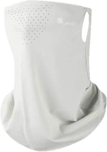 UV Sun Protection Face Mask Breathable Ice Silk Neck Gaiter for Golf Hiking Running Cycling Outdoor Sports in Saudi Arabia