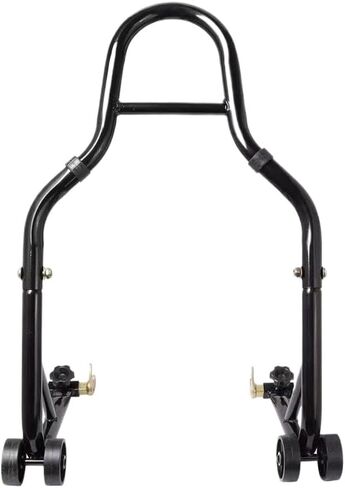 حامل خلفي للدراجة النارية قابل للتعديل شوكة بكرة بادوك سوينغ ذراع رفع 850 رطل متوافق مع أدوات الدراجة النارية العالمية باللون الأسود in Kuwait