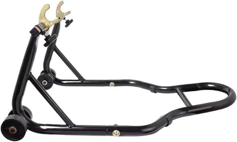 حامل خلفي للدراجة النارية قابل للتعديل شوكة بكرة بادوك سوينغ ذراع رفع 850 رطل متوافق مع أدوات الدراجة النارية العالمية باللون الأسود in Kuwait