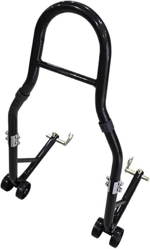 حامل خلفي للدراجة النارية قابل للتعديل شوكة بكرة بادوك سوينغ ذراع رفع 850 رطل متوافق مع أدوات الدراجة النارية العالمية باللون الأسود in Kuwait