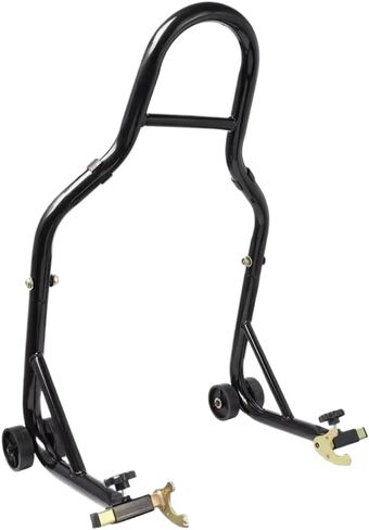 حامل خلفي للدراجة النارية قابل للتعديل شوكة بكرة بادوك سوينغ ذراع رفع 850 رطل متوافق مع أدوات الدراجة النارية العالمية باللون الأسود in Kuwait