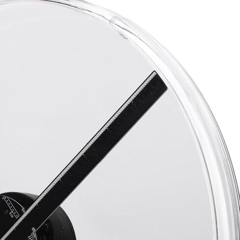 SUNGOOYUE 3D Hologram Fan, 12.6in HD LED Holographic Projector with Transparent Protective Cover, 2000x224 Resolution, 224 LED Chips, for Advertising Display, Store Signs, Party (US Plug) in Saudi Arabia