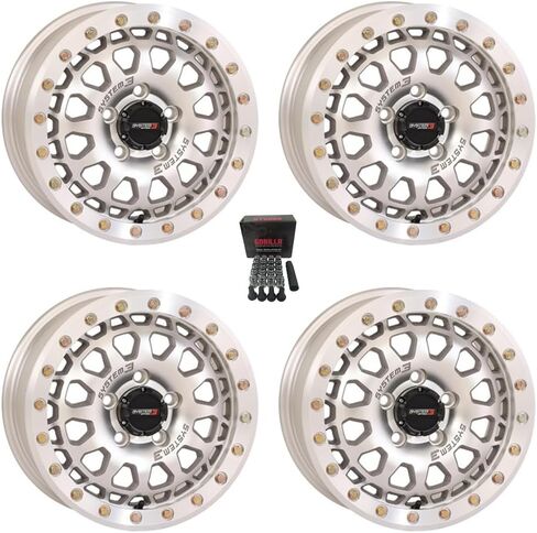 System 3 SB-6 Beadlock 15" Wheels Machined (6+1) CFMoto UForce U10 Pro / U10 XL Pro/ZForce Z10 / Z10-4 in Saudi Arabia