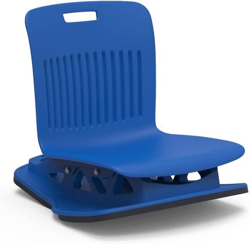 Virco ANFLROCK15 Analogy Floor Rocker Chair 15" Shell for Students Kindergarten - 4th Grade, Comfortable Rocking Seating Option for Schools and Classrooms - Cobalt Blue (1 Chair) in Saudi Arabia