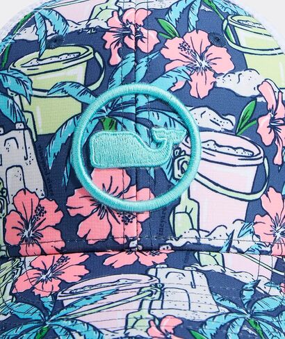 Vineyard Vines Boys Florita Pales Chappy Trucker, Moonshine, onesz in Saudi Arabia
